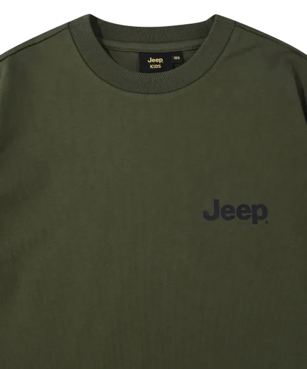 Футболка с логотипом Jeep, детская, Jeepkids, белый — фото 3