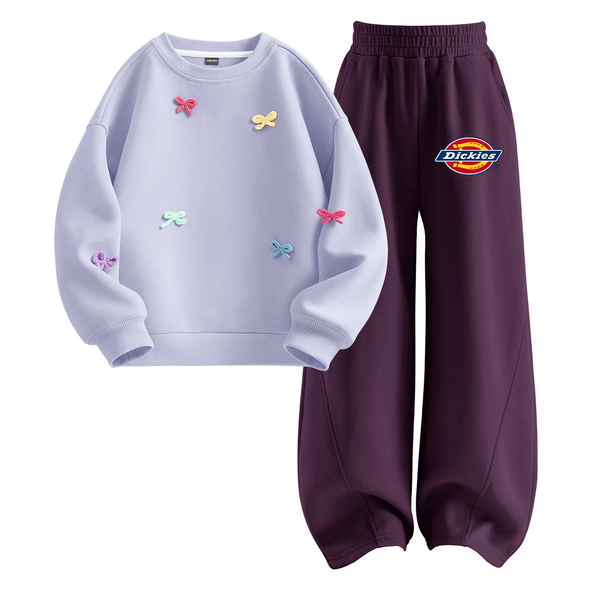 Детский спортивный комплект с принтом Dickies, Solid Twilight Purple+SB Thick K Berry Jam Purple