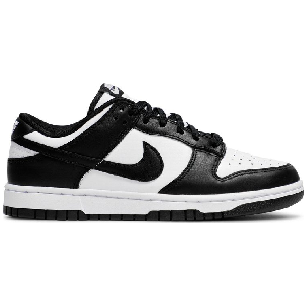 Кроссовки Nike Dunk Low 'Black White', черный/белый - фото