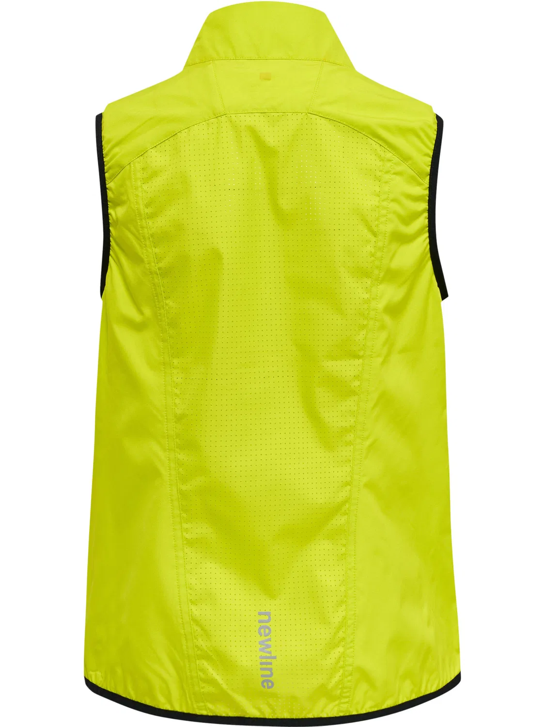 Детская куртка-жилет с молнией Reißverschluss Vest Reflektierend Logo Kids Core Newline, Blassgelb — фото 3