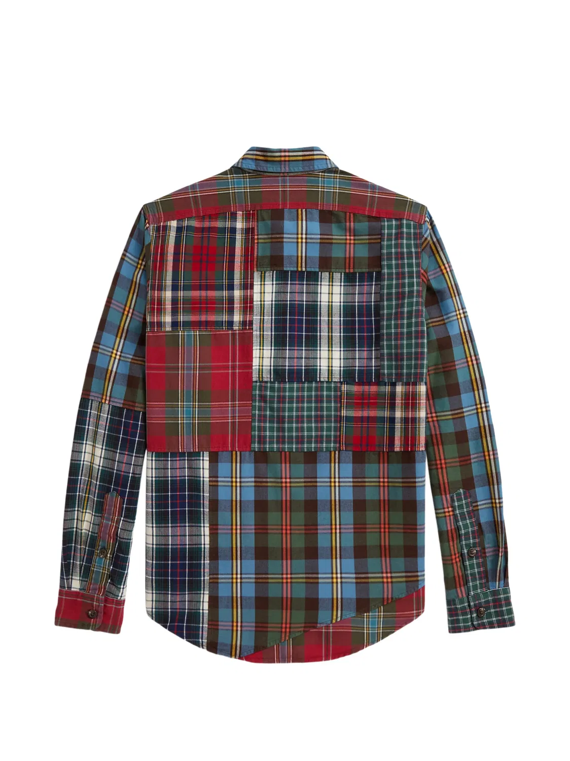 Рубашка оксфорд Classic Fit в клетку Polo Ralph Lauren, синий — фото 2