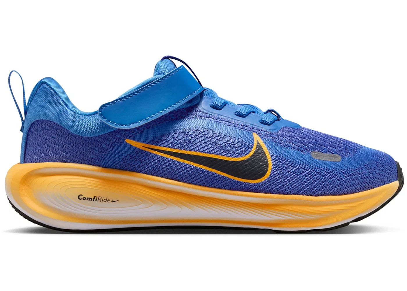 Детские кроссовки для бега с амортизацией Nike Stellar Ride, Blue Crystal Lapis Volt Tint Off Noir
