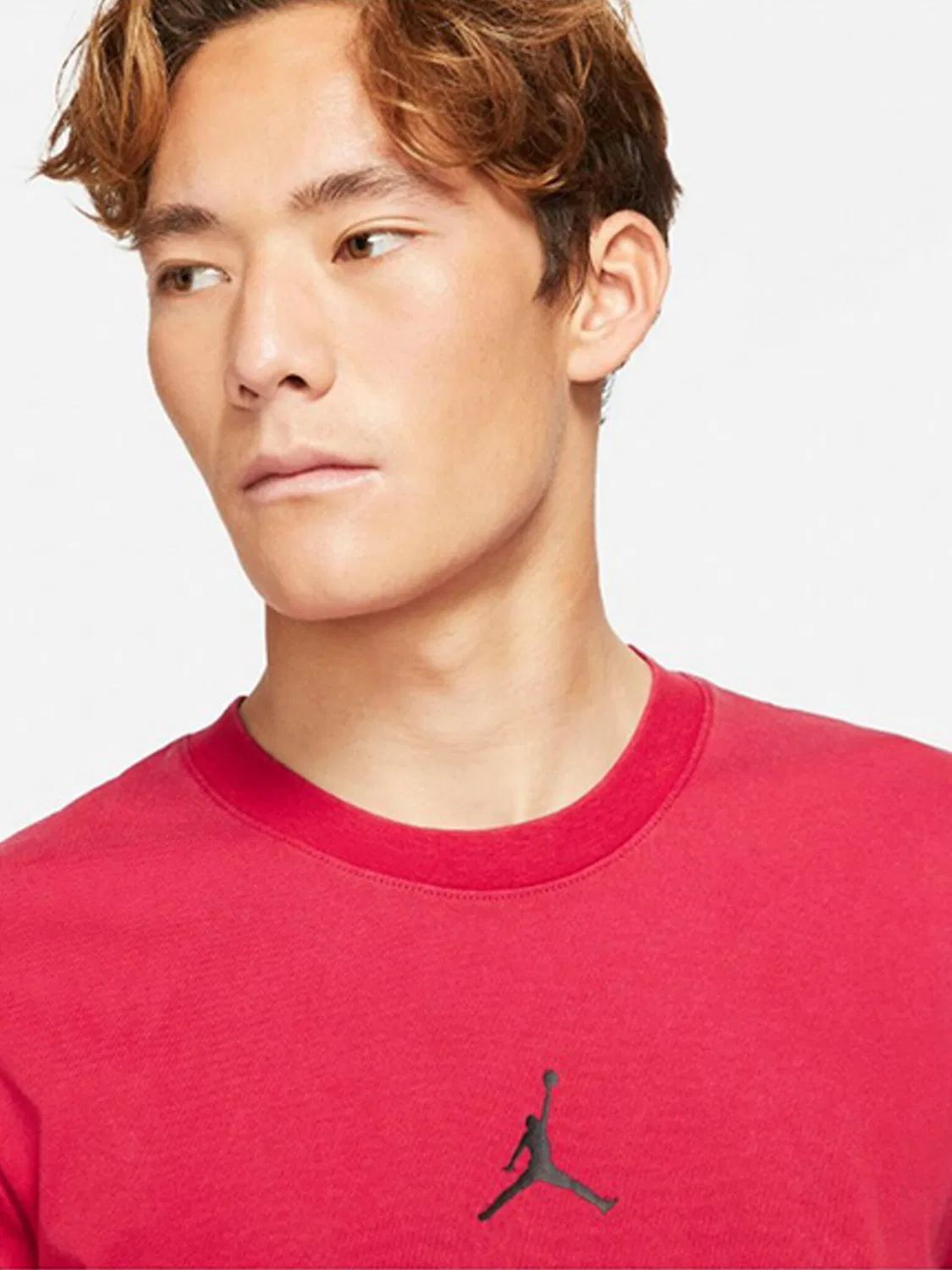 Мужская футболка с коротким рукавом Air Jordan Dri-FIT Nike, Красный — фото 4