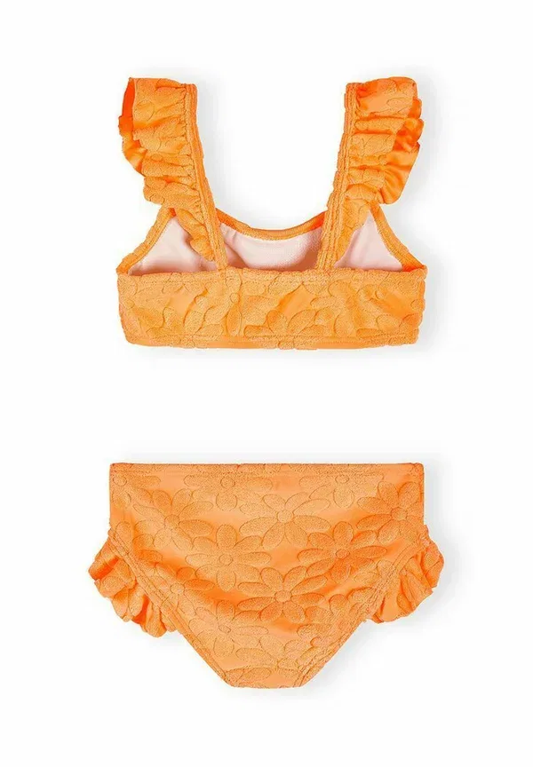 Купальник комплект из двух предметов Print Minoti, Neon Orange, оранжевый — фото 2