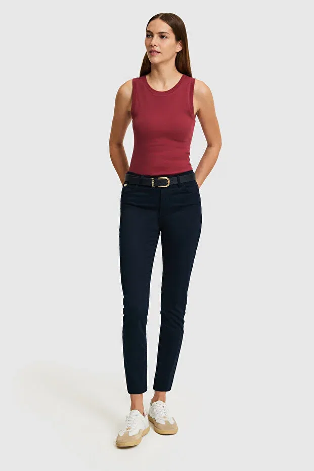 Женская футболка хлопковая без рукавов U.S. Polo Assn., Cherry — фото 4