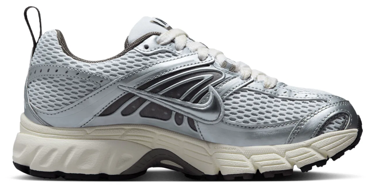 Детские кроссовки для мальчиков с сетчатым верхом Nike Air Max Moto 2K, Cave Stone/Platinum Tint/Metallic Silver
