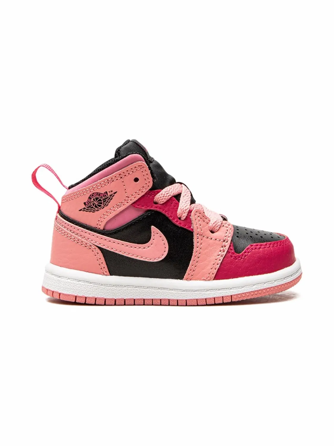 Кроссовки Jordan 1 Mid Coral Chalk — фото 4