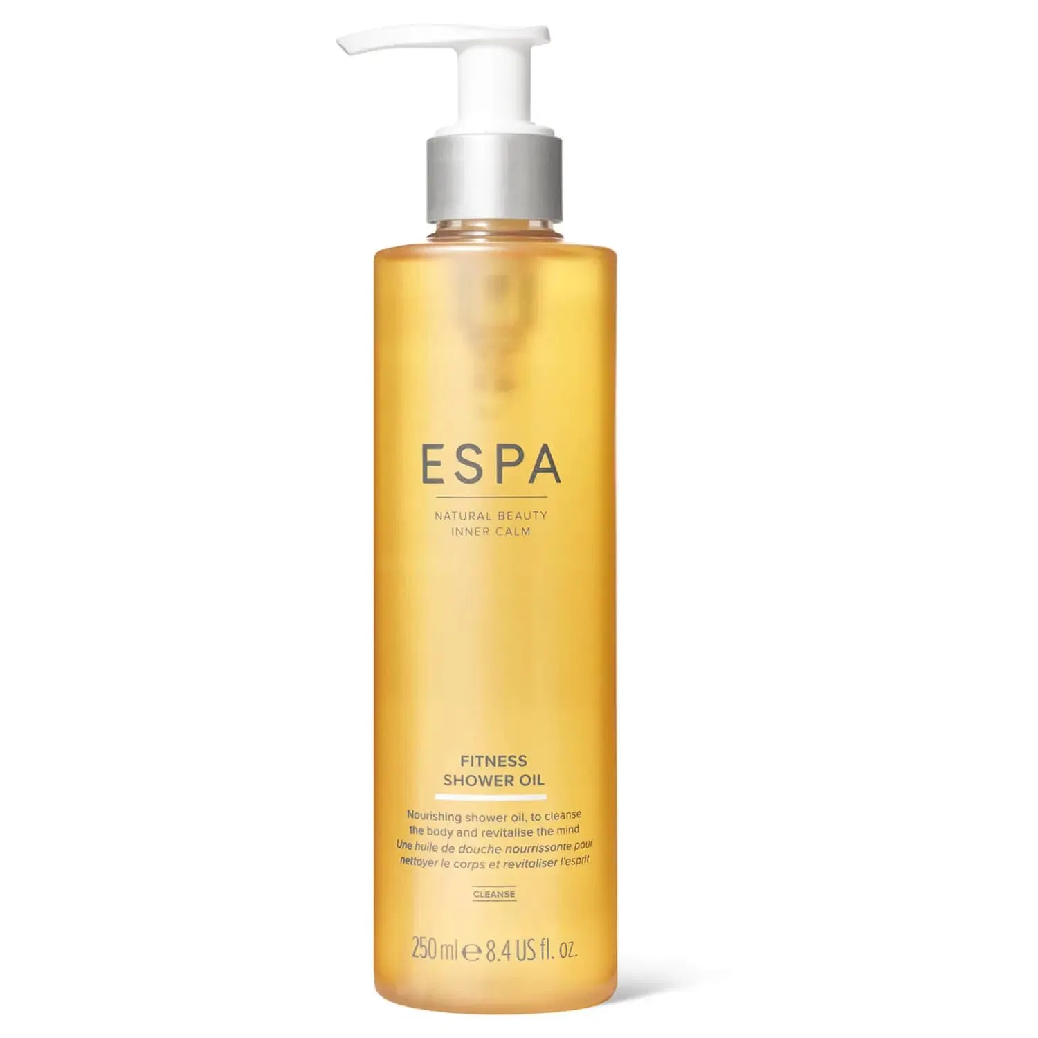 Масло для душа Fitness Shower Oil, ESPA, 250 мл, Eucalyptus, Clove Bud, Peppermint & Rosemary