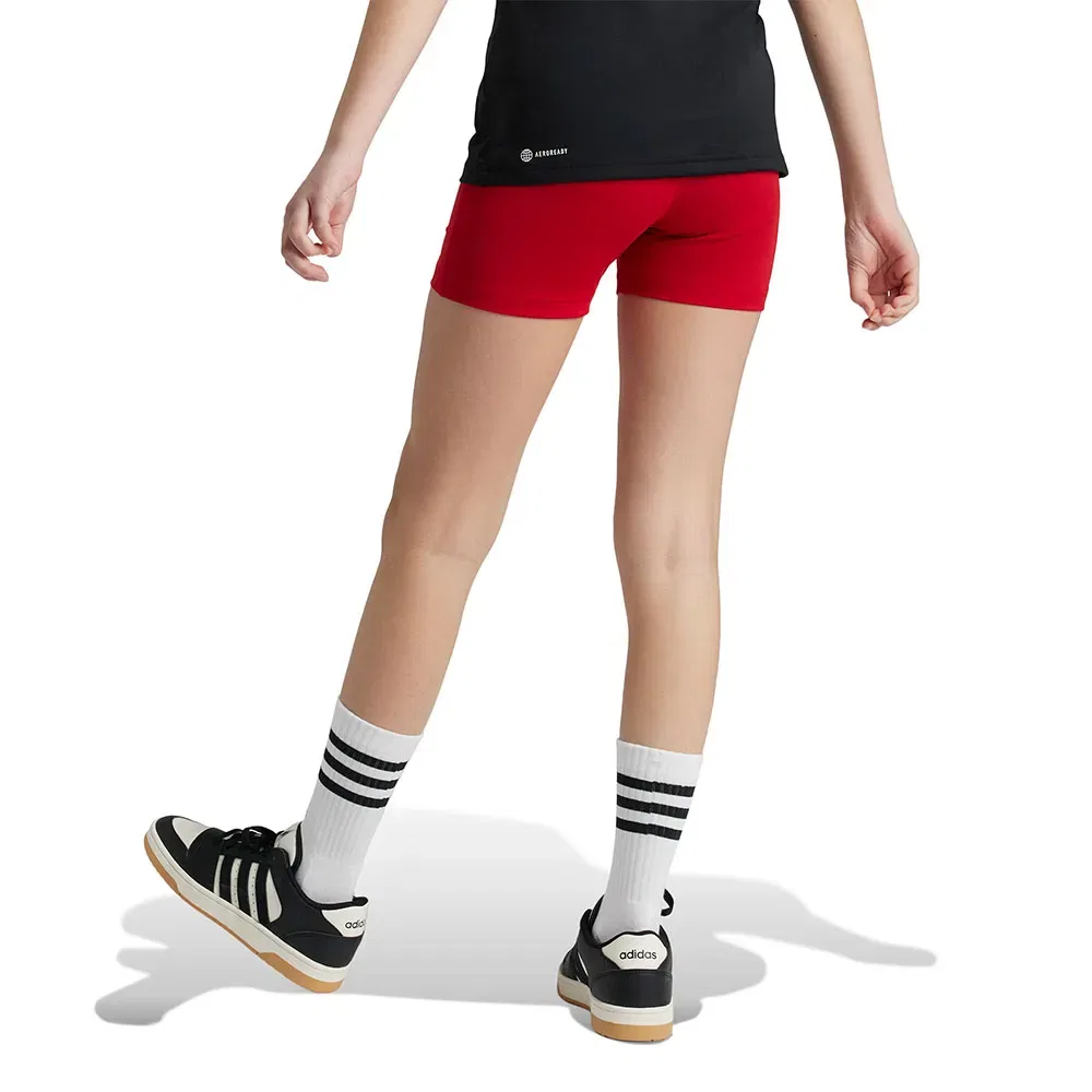 Леггинсы короткие Techfit Adidas, розовый — фото 2