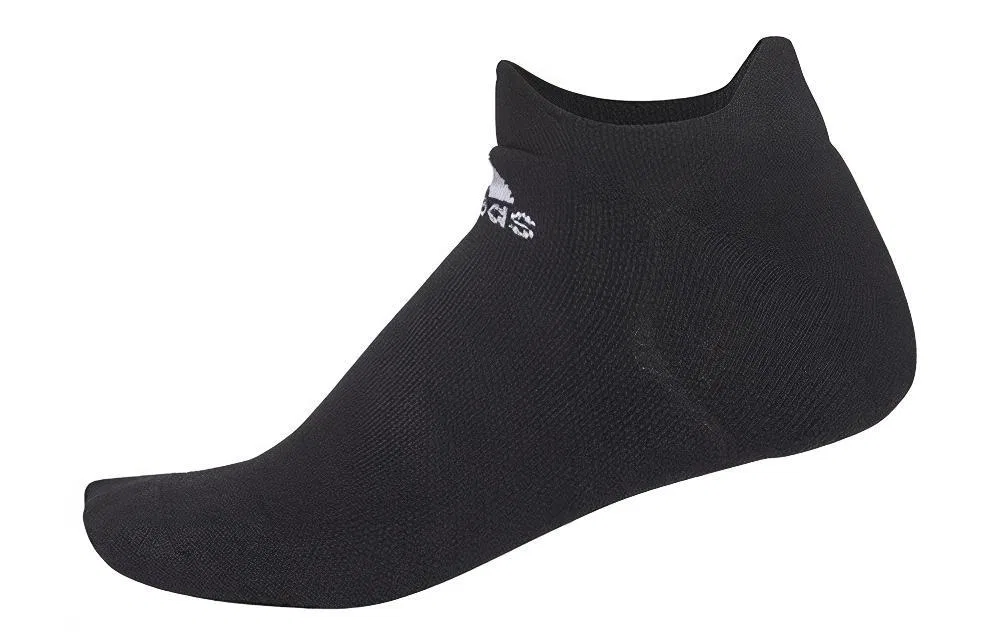 Женские носки-невидимки Adidas, 40-42, Черный
