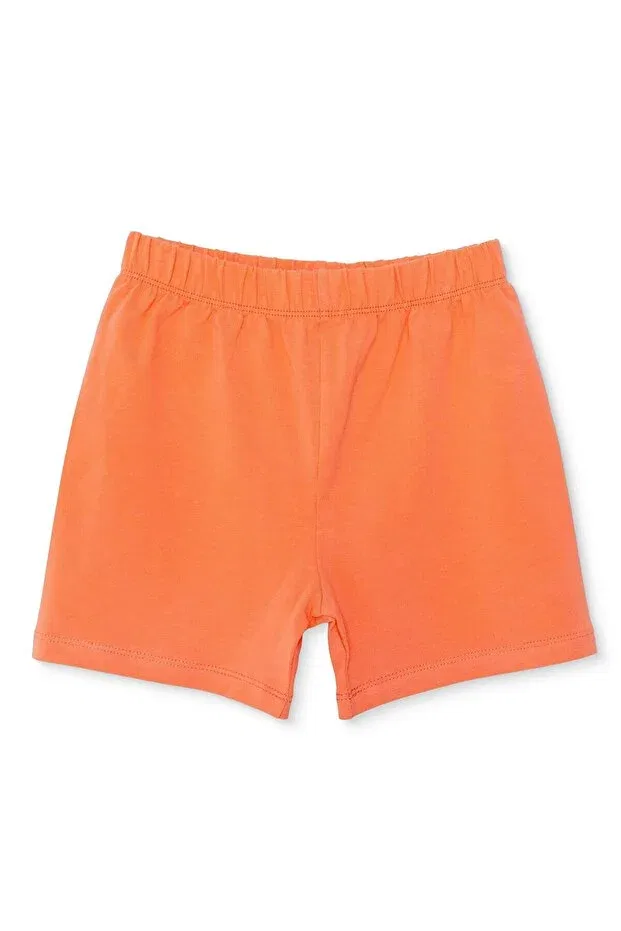 Детские шорты для девочек хлопковые Hellobaby baby girl shorts single layer cotton ribbed leggings Ebebek Hello Baby, Salmon