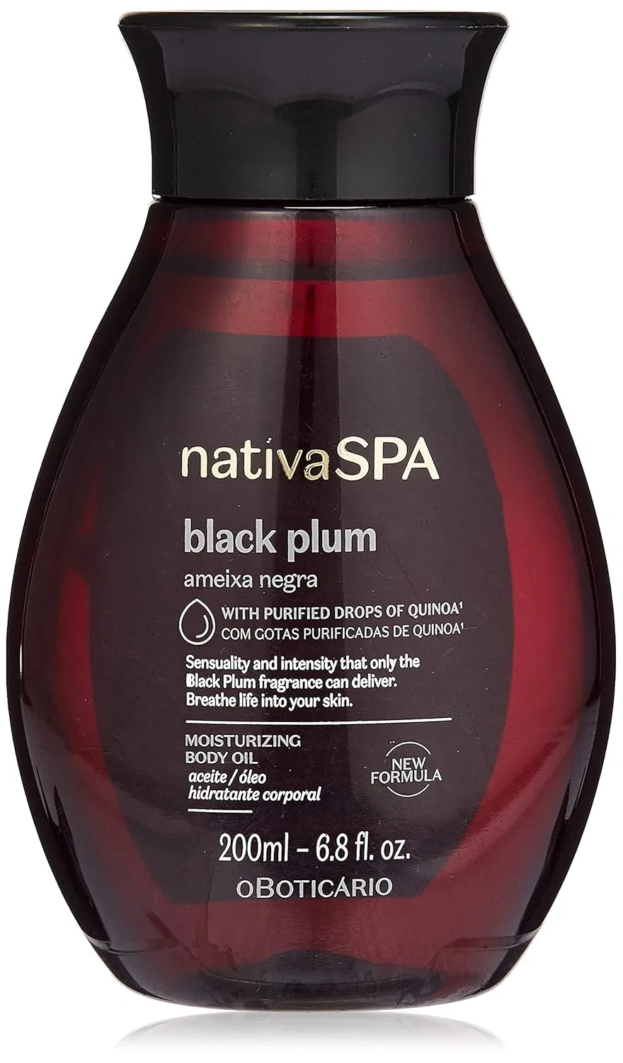 Масло для тела с ароматом Black Plum, O Boticário, 200 мл