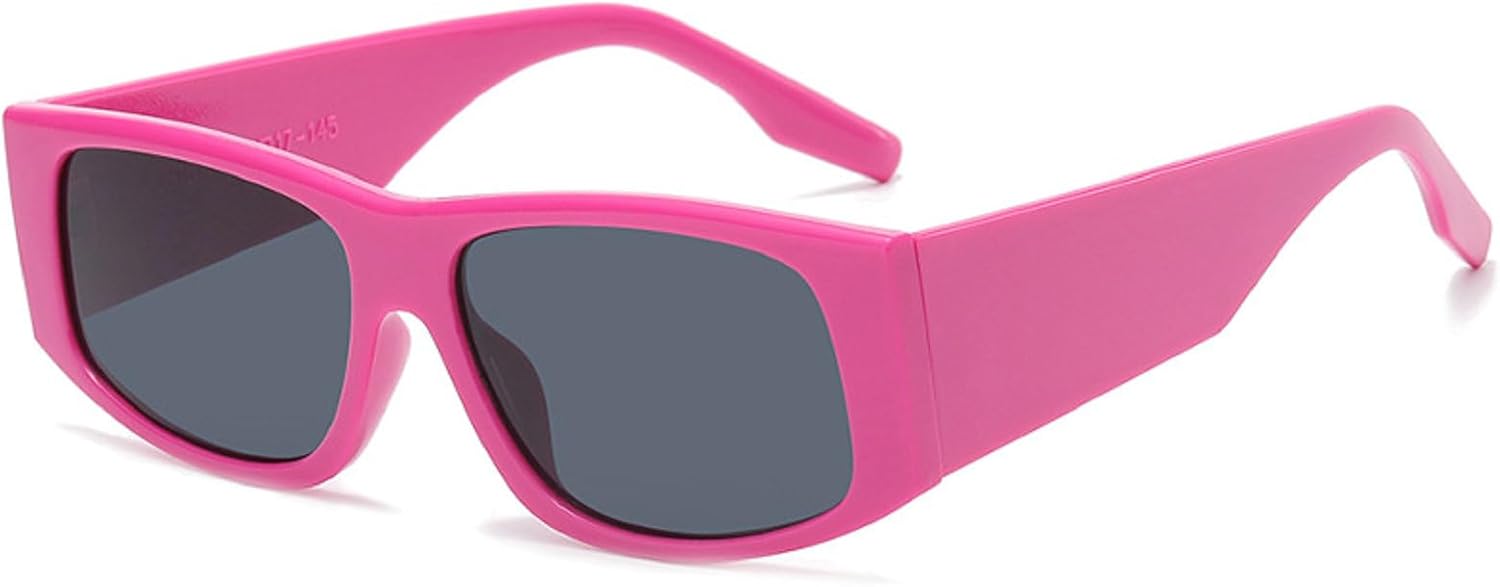 

Популярные женские солнцезащитные очки в стиле панк 2024 года, уникальные квадратные солнцезащитные очки для мужчин, очки-маска с защитой от УФ-излучения UV400, яркие очки mincl, C5