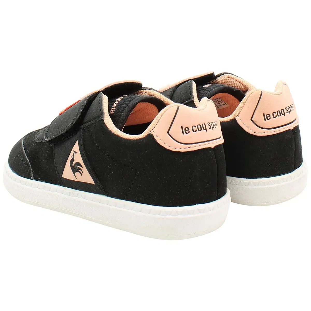 Кроссовки с липучкой Tacleone Animal Face Le Coq Sportif, Black — фото 3