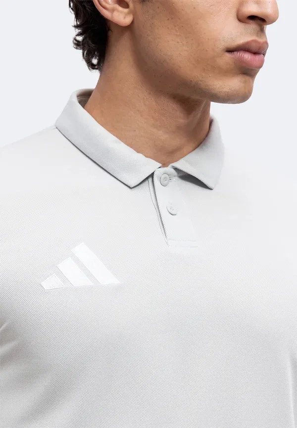 Футболка поло Adidas Performance, белый/светло-серый — фото 4