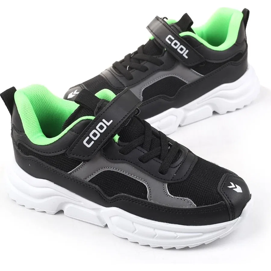 Детские спортивные кроссовки с анатомической стелькой Zoom Cool, Черный