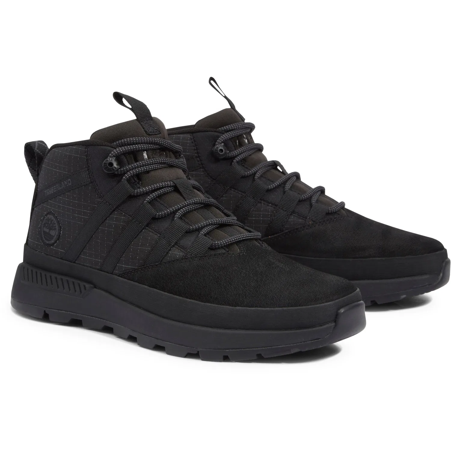 Детские кроссовки с высокой шнуровкой Timberland, Black
