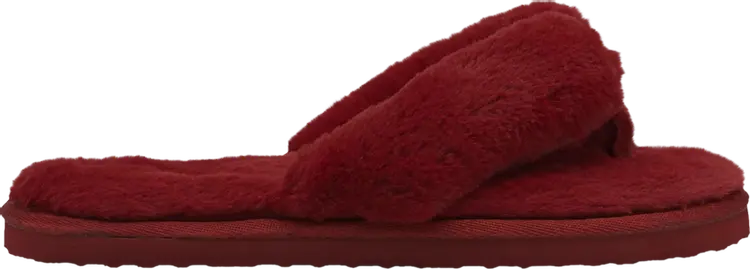 Сандалии Puma Wmns Fluff Flip Slide Persian Red Team Gold, красный