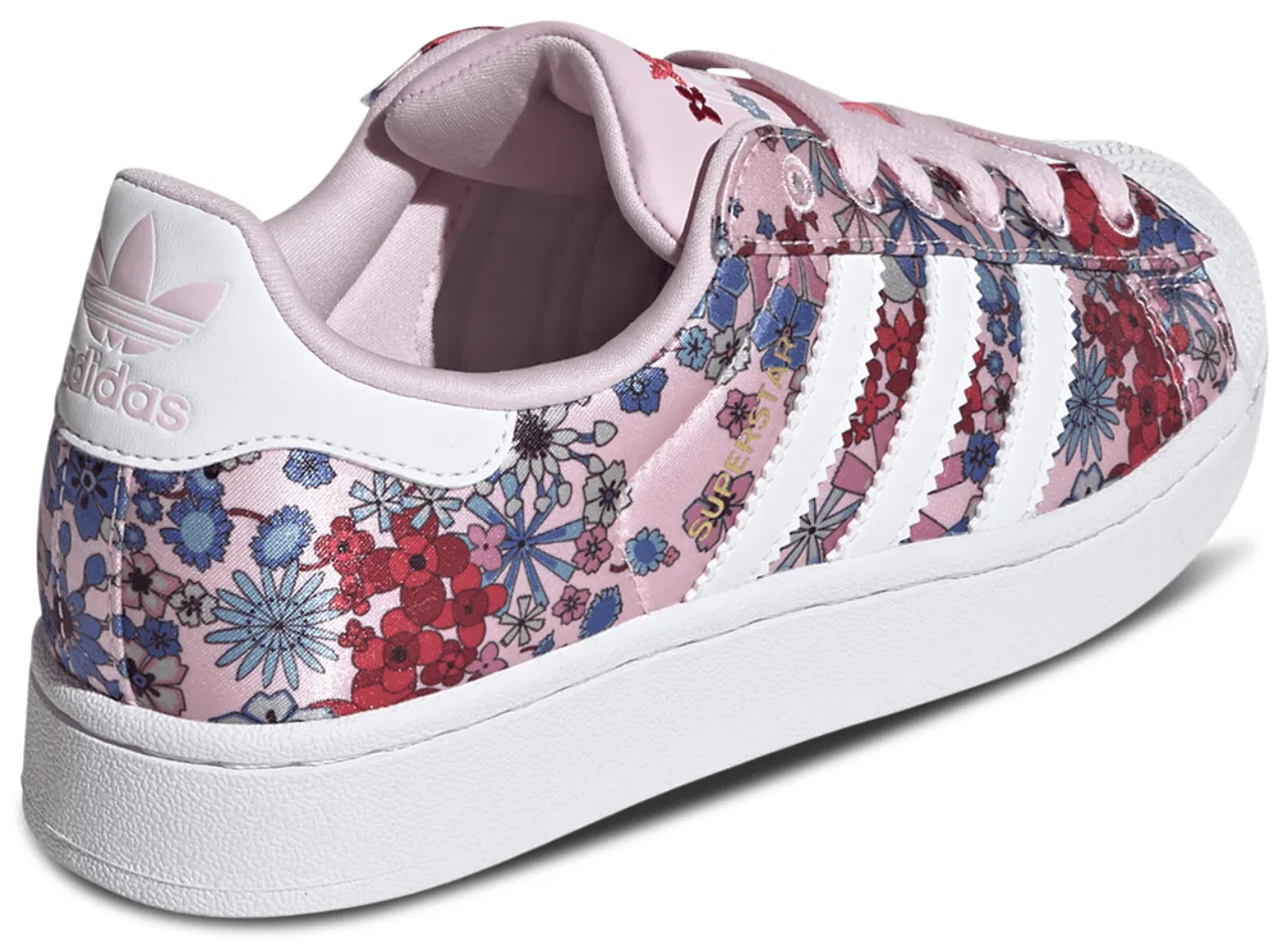 Кроссовки для девочек Superstar II Adidas, цвет Clear Pink/White/Light Pink — фото 3