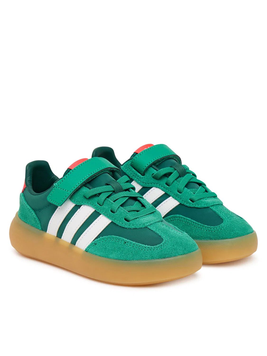 Кроссовки для мальчика Barreda Decode Shoes Kids Adidas, зеленый — фото 2