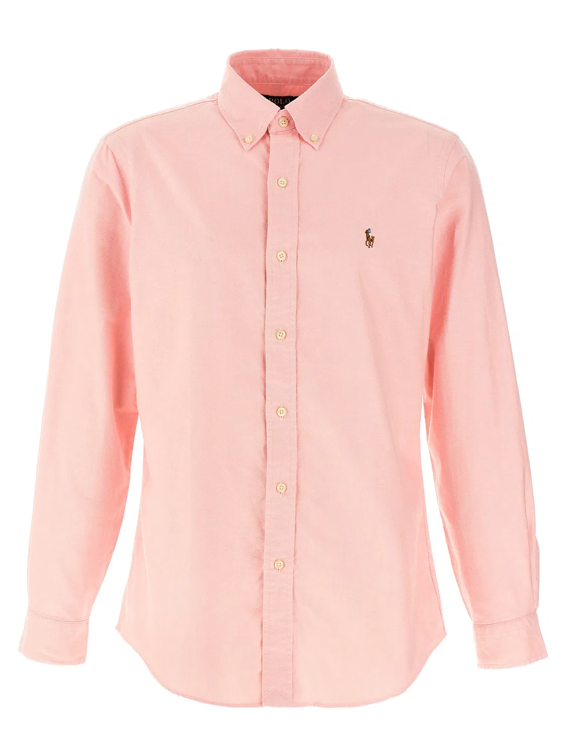 Мужская рубашка с вышивкой логотипа Multicolor Cotton Blouse Polo Ralph Lauren, Multicolor