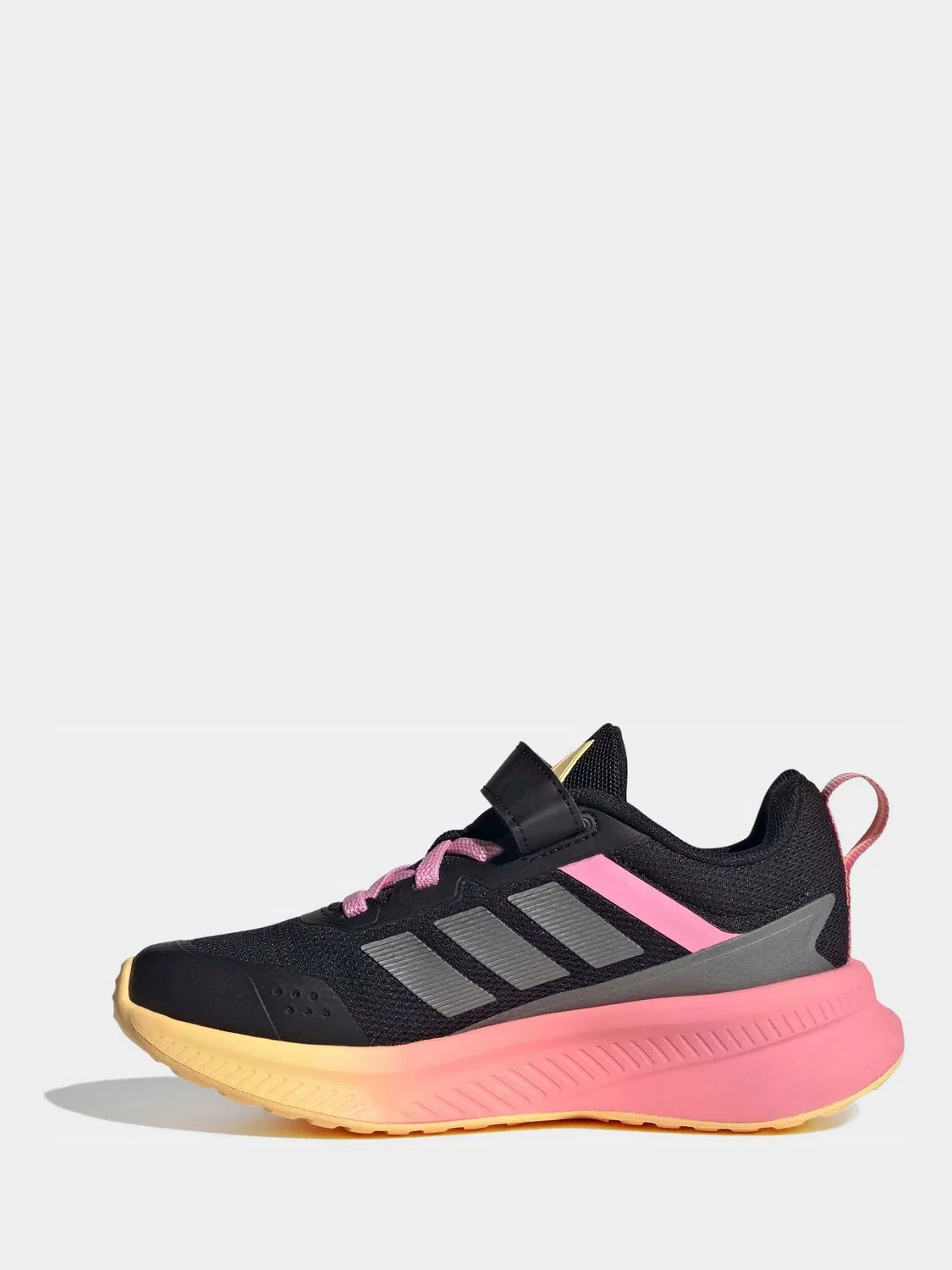 Кроссовки Fortarun 4.0 adidas, черный/розовый — фото 2
