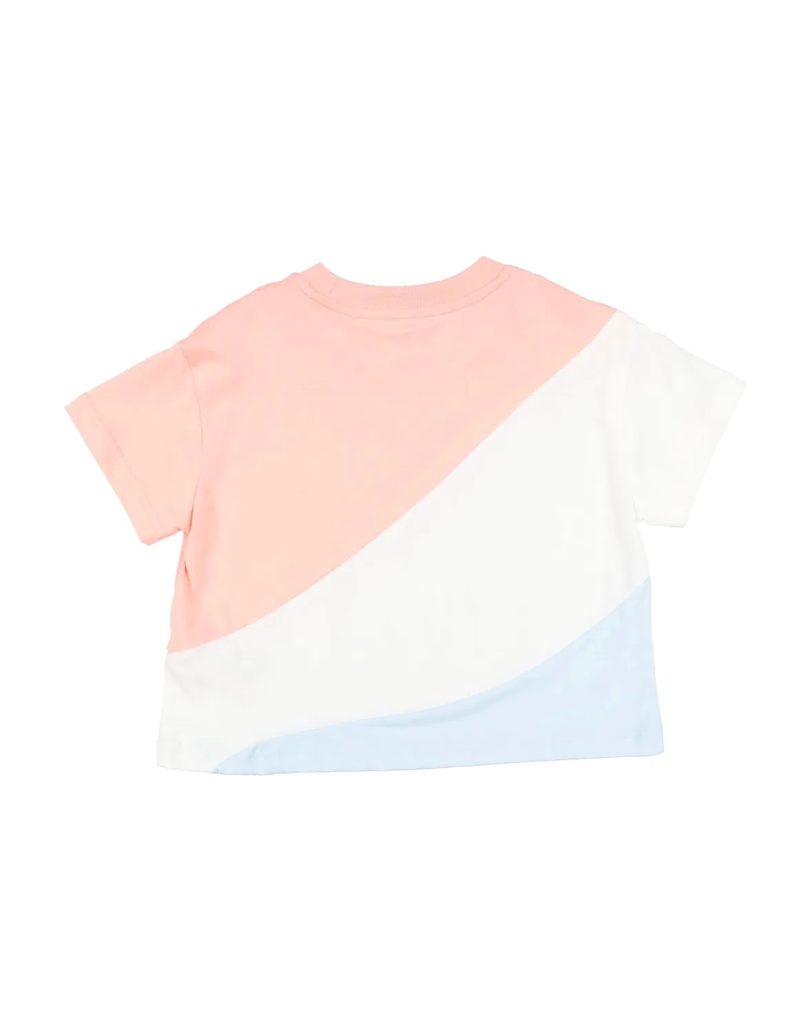 Детская футболка для девочек с принтом Puma Power Cat Tee G Puma, лососево-розовый — фото 2