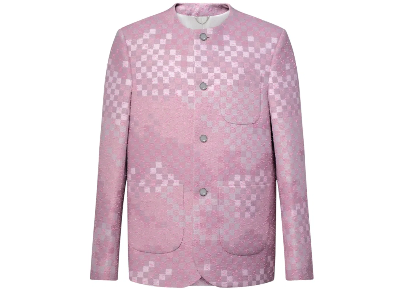 Мужской жакет без воротника Louis Vuitton, Pale Pink