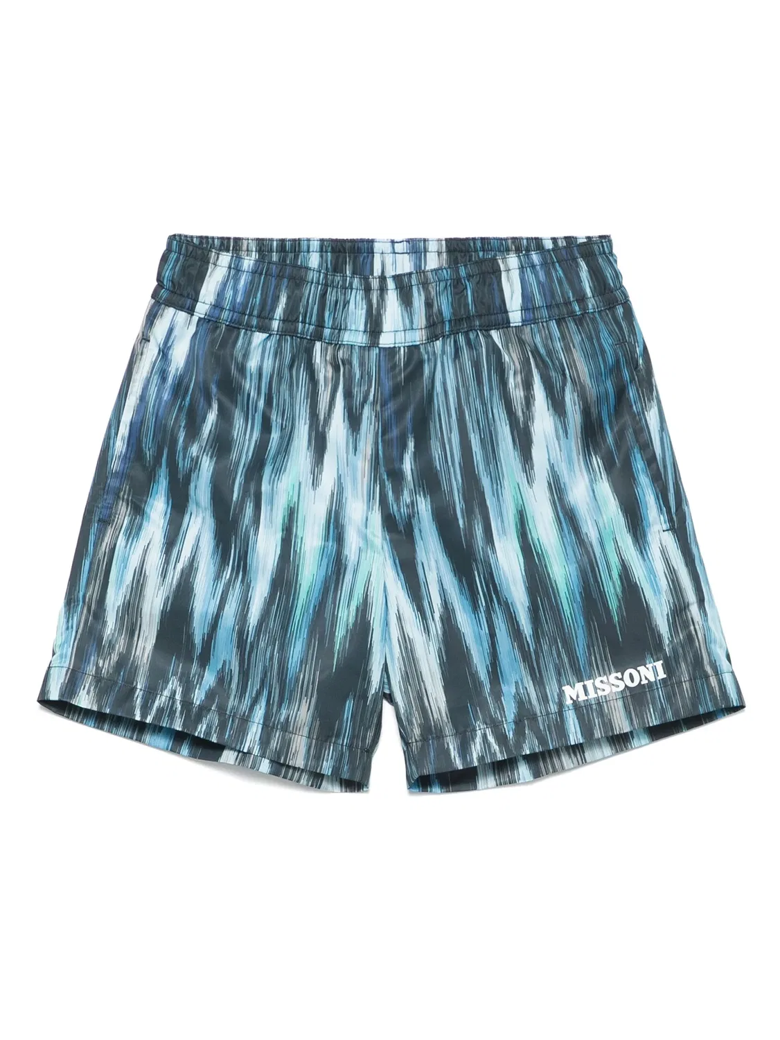 Плавательные шорты в полоску для мальчиков Missoni, полуночный синий