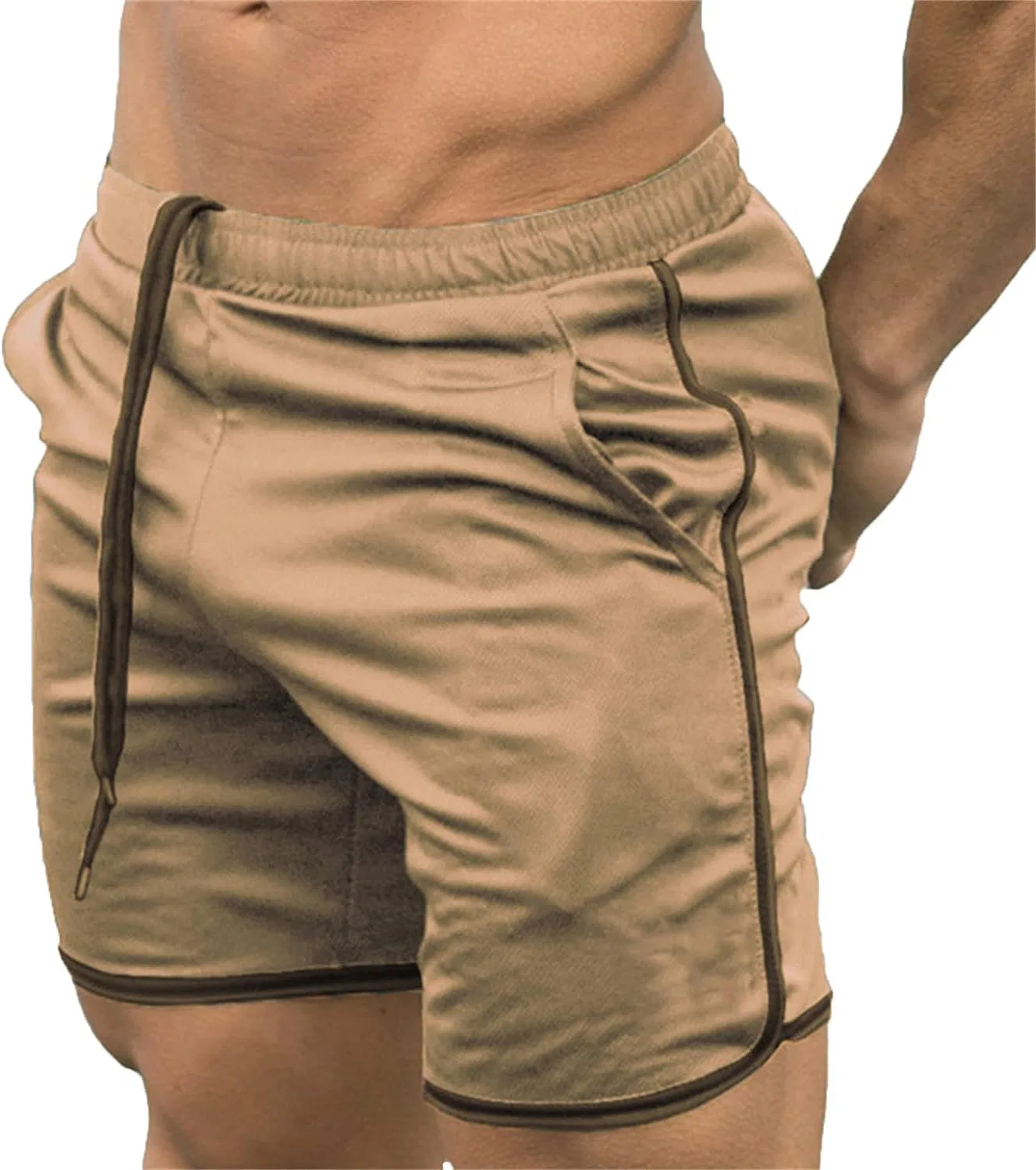 Шорты джинсовые, Generic, Khaki