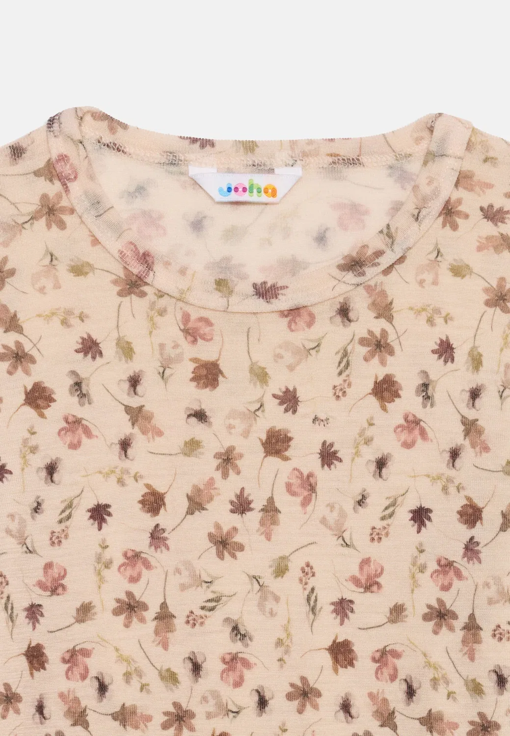 Унисекс - футболка с длинными рукавами Joha, Off White — фото 3