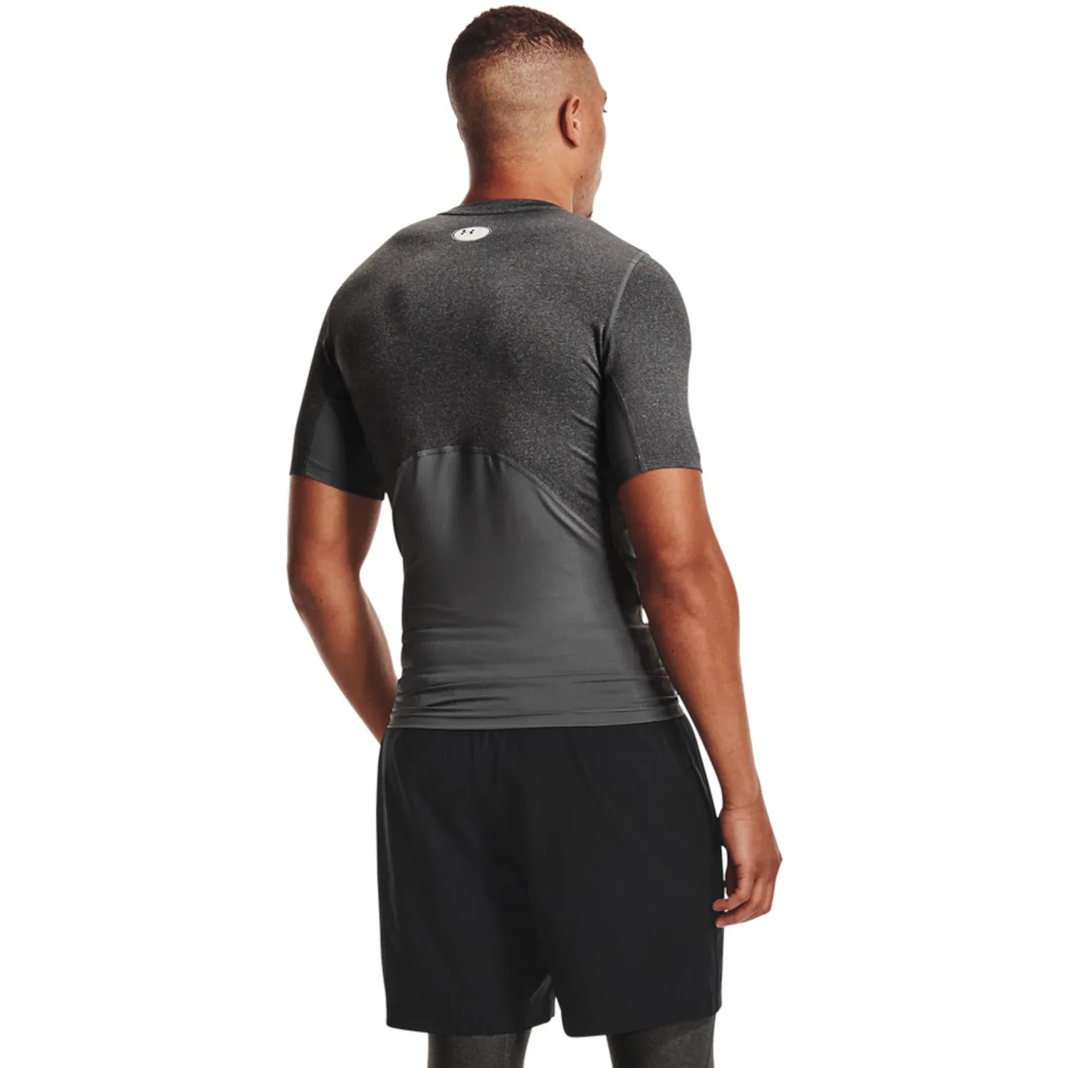 Детская тренировочная футболка с коротким рукавом Under Armour, Dark Grey — фото 2