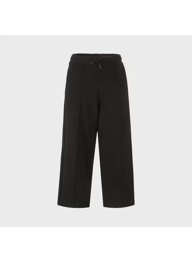 Брюки свободные широкие хлопковые Zara, черный — фото 2