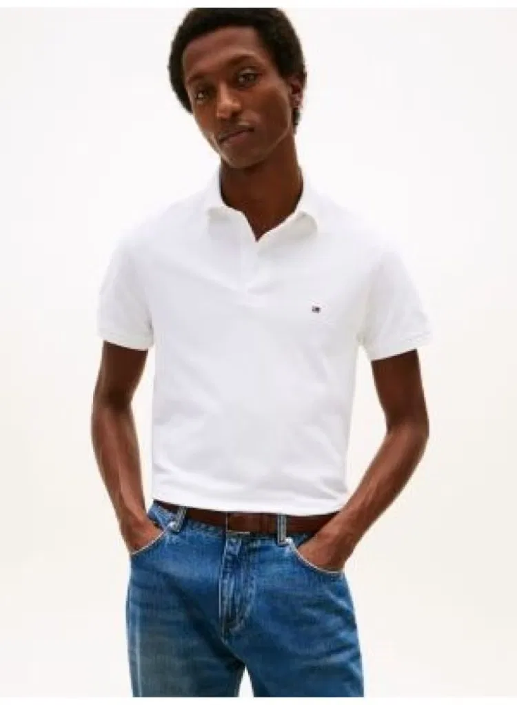 Поло с принтом 1985 Collection Tommy Hilfiger, белый