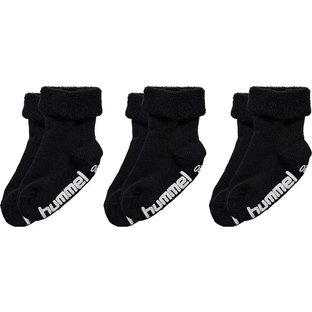 Детские носки с нескользящей подошвой Hummel Mini Non Slip, Black