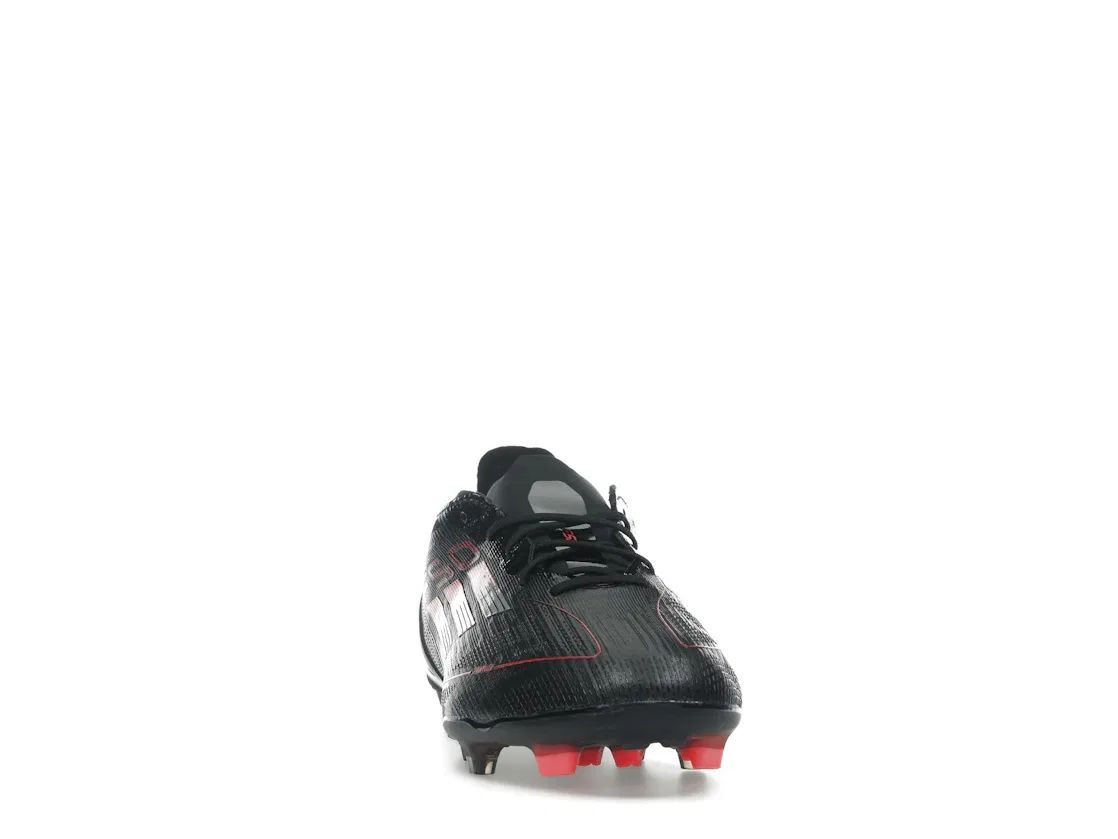 Детские бутсы с шипами Stealth Victory Pack Adidas F50 Elite FG, Core Black/Iron Metallic/Lucid Red — фото 2