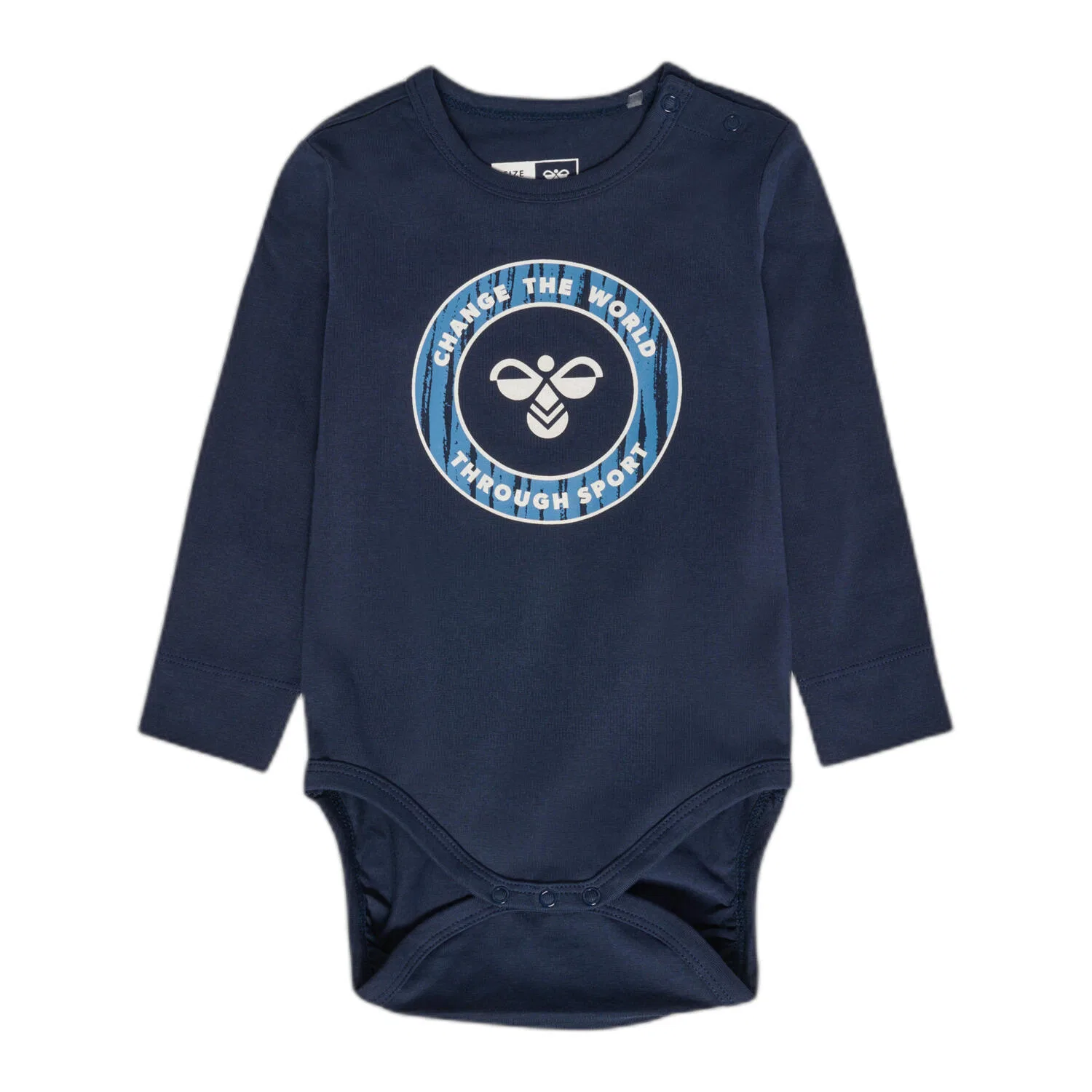 Детский боди с длинным рукавом Bobby Hummel, Blau