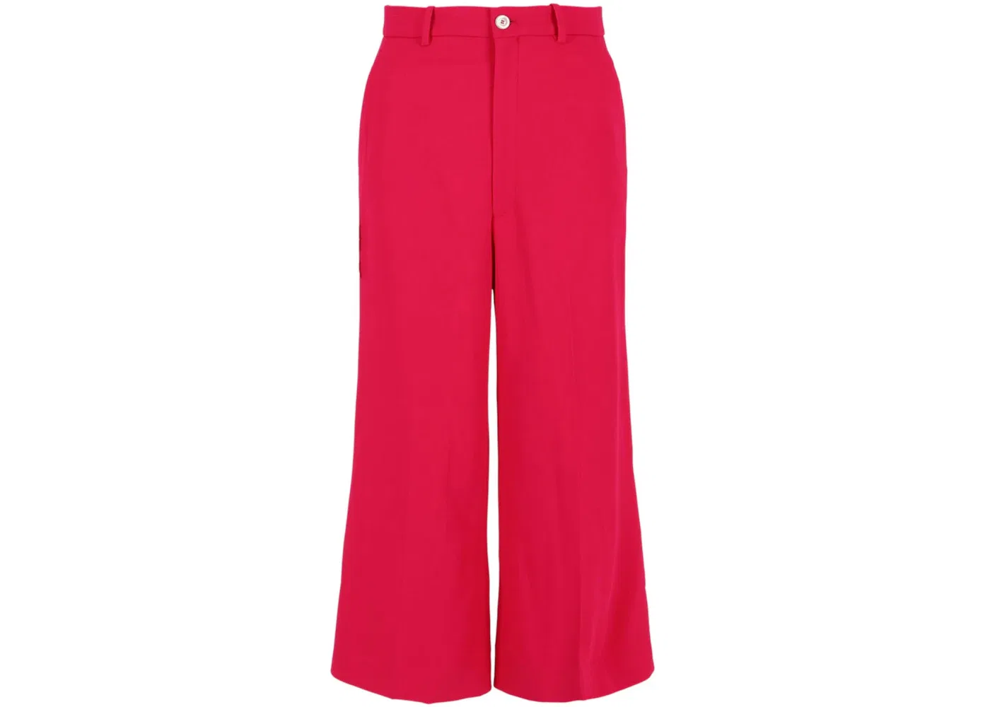 Женские брюки с высокой посадкой широкие Gucci, Pink