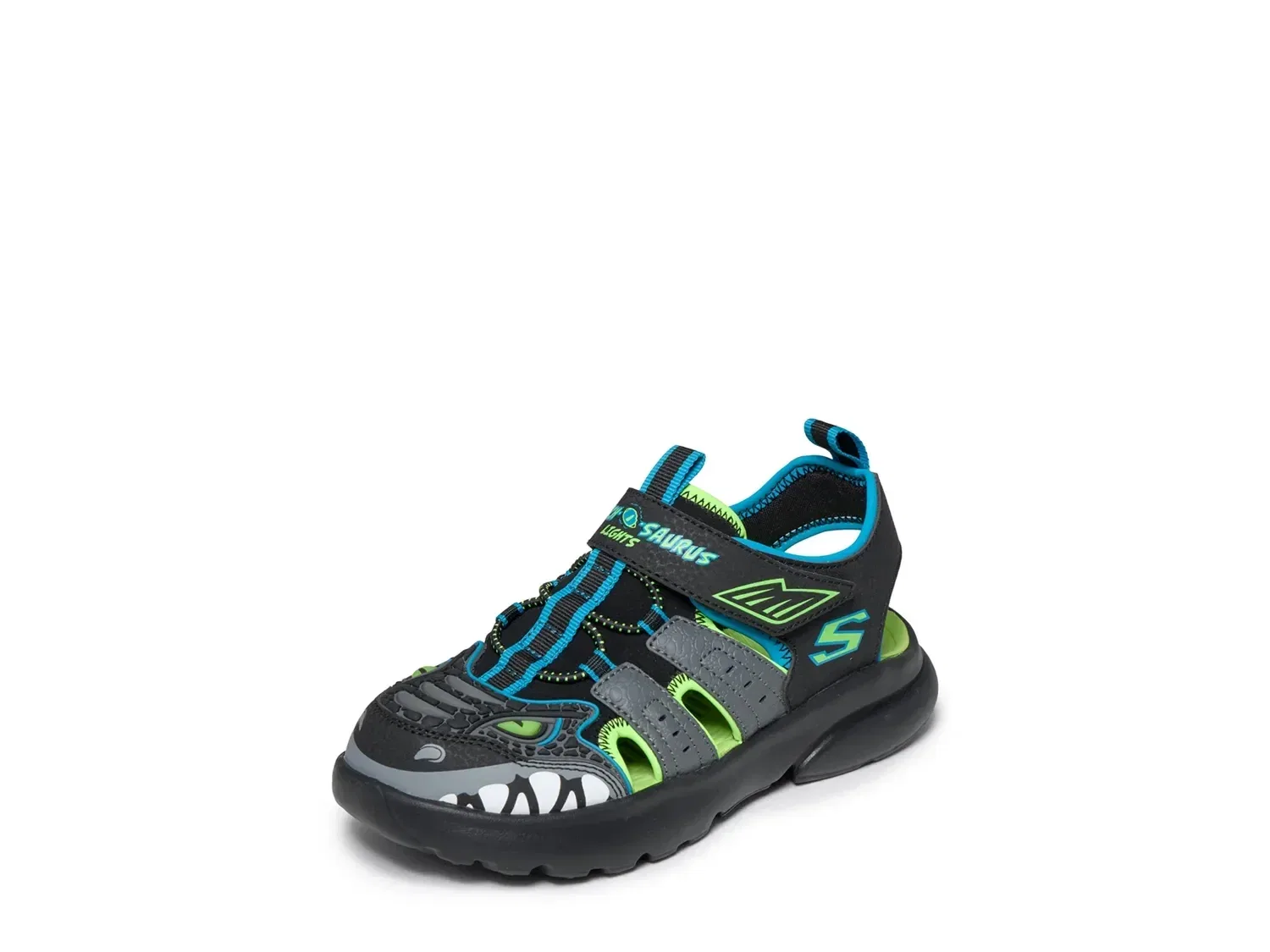 Сандалии Razor Splash Raptor Quest, Skechers, черный/мультиколор — фото 2