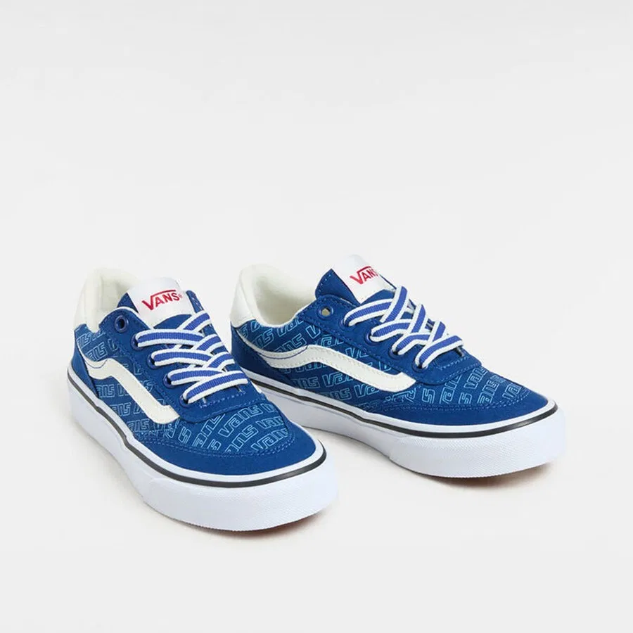 Детские повседневные кроссовки Brooklyn LS Vans, Синий — фото 3