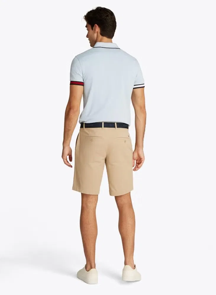Шорты-чиносы с ремнем Brooklyn Tommy Hilfiger, бежевый — фото 2