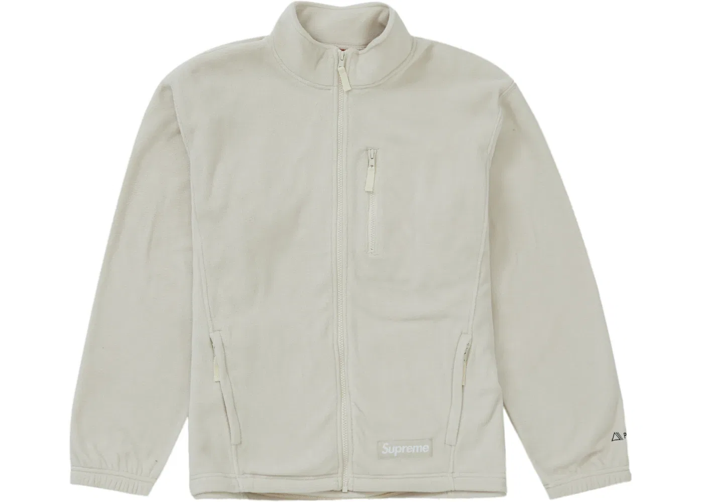 Мужская куртка с молнией Supreme Polartec Zip Jacket, Stone