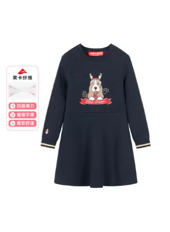 Платье из футера с длинным рукавом Hush Puppies