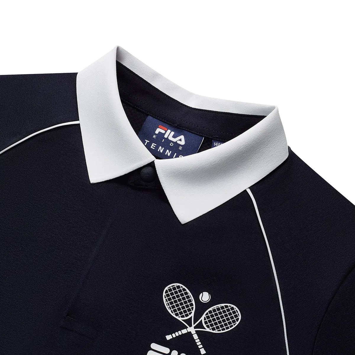 Поло Moderate, FILA KIDS, RD Royal Blue — фото 4