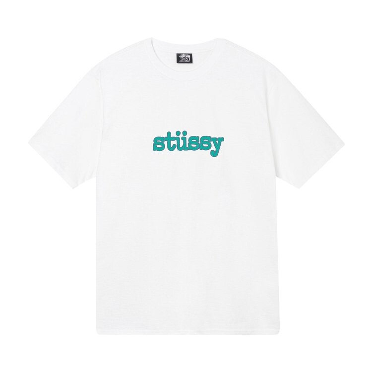 

Футболка Stussy Typewriter Tee 'White', белый