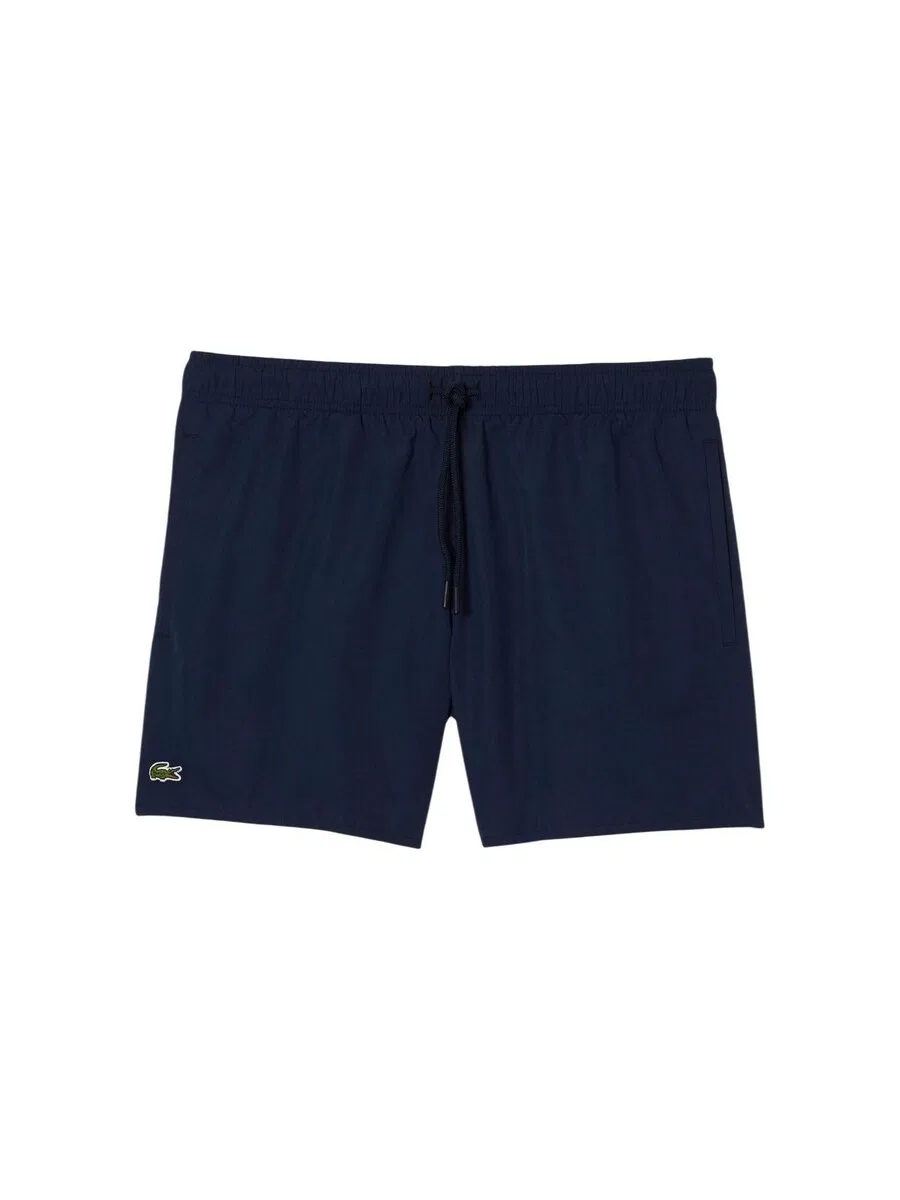 Пляжные шорты LACOSTE 'MH6270-00' темно-синего цвета — фото 2