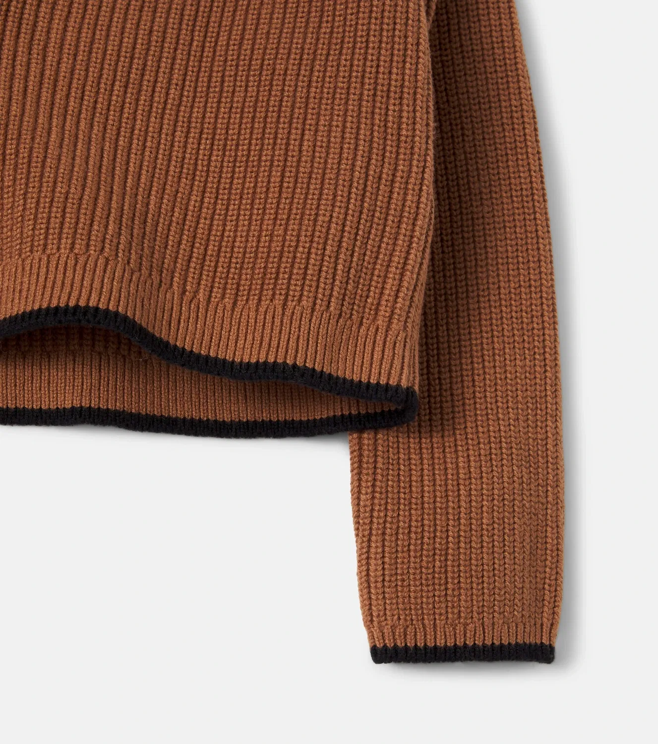 Свитшот с круглым вырезом Thrush Chloé Kids, коричневый — фото 4