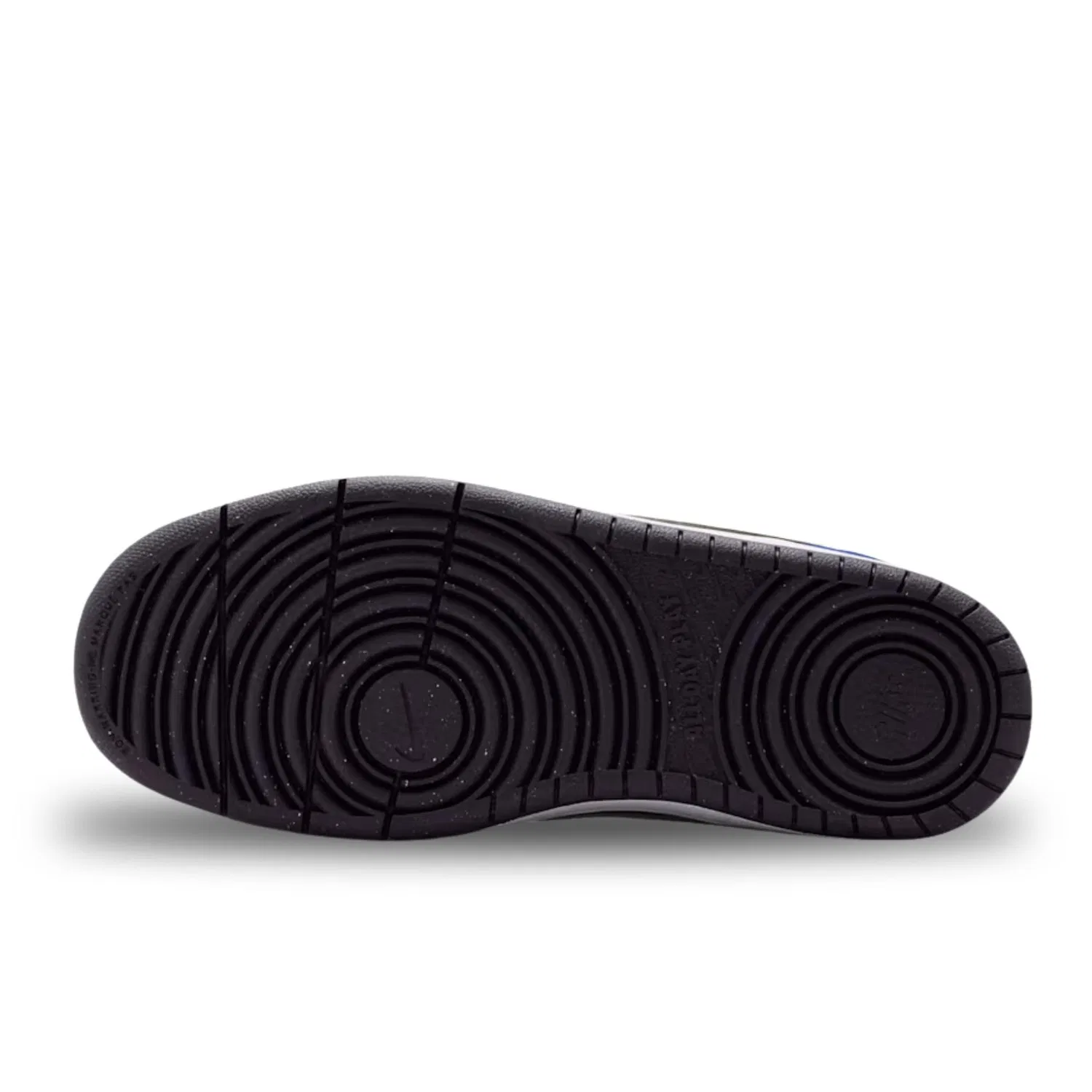 Детские кроссовки для мальчиков с принтом Court Borough Low Recraft NIKE, Black Olive Aura Cave Purple D — фото 4