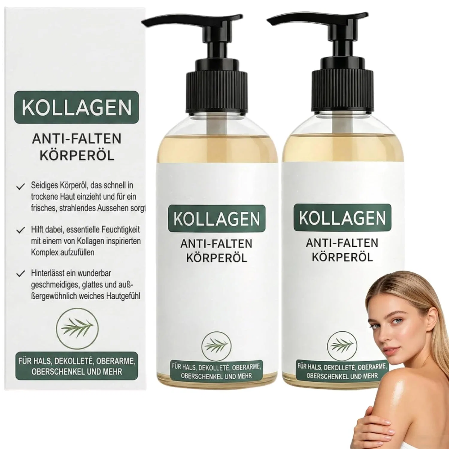Масло для тела Collagen Anti-Wrinkle, vokkrv, 2