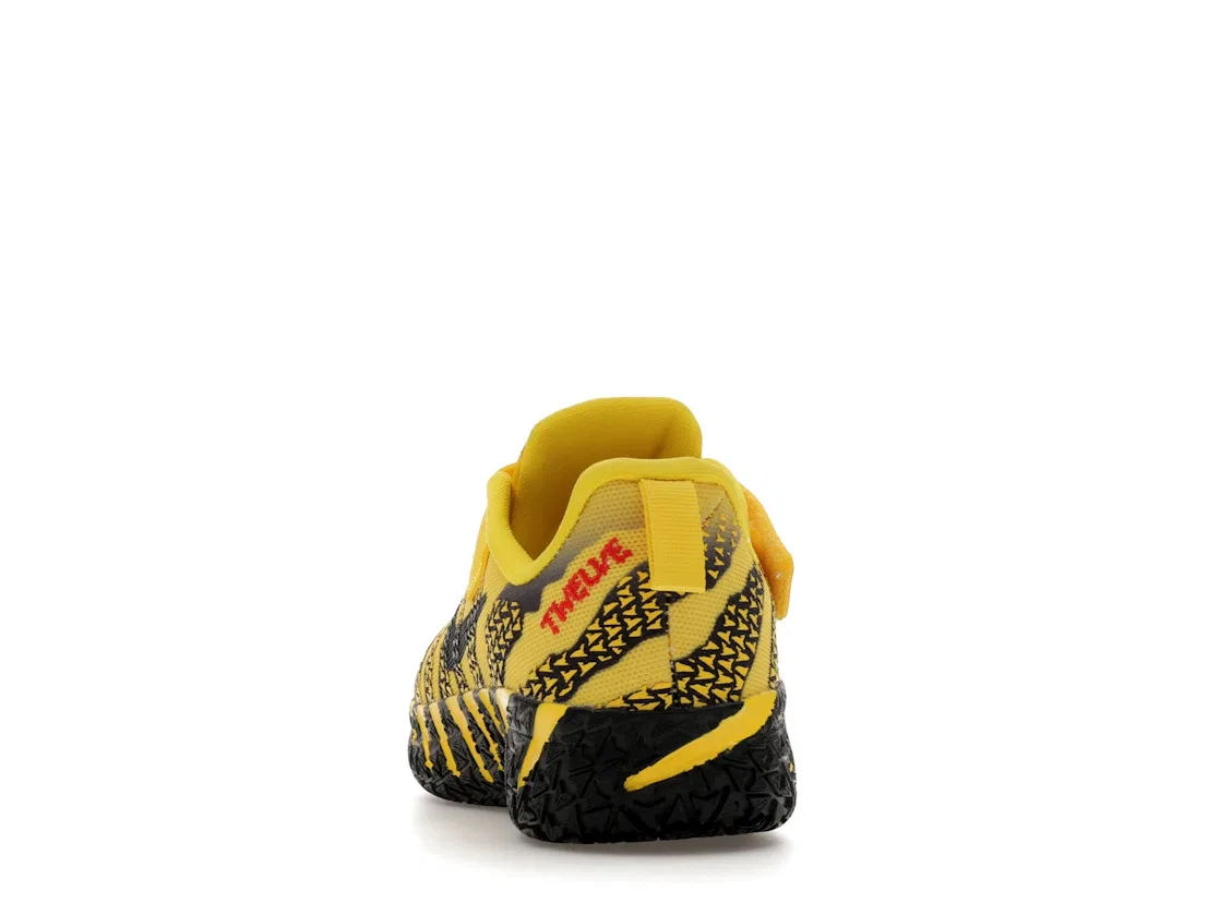Детские кроссовки для мальчиков Nike Ja 3, Tour Yellow/University Red/Black — фото 4